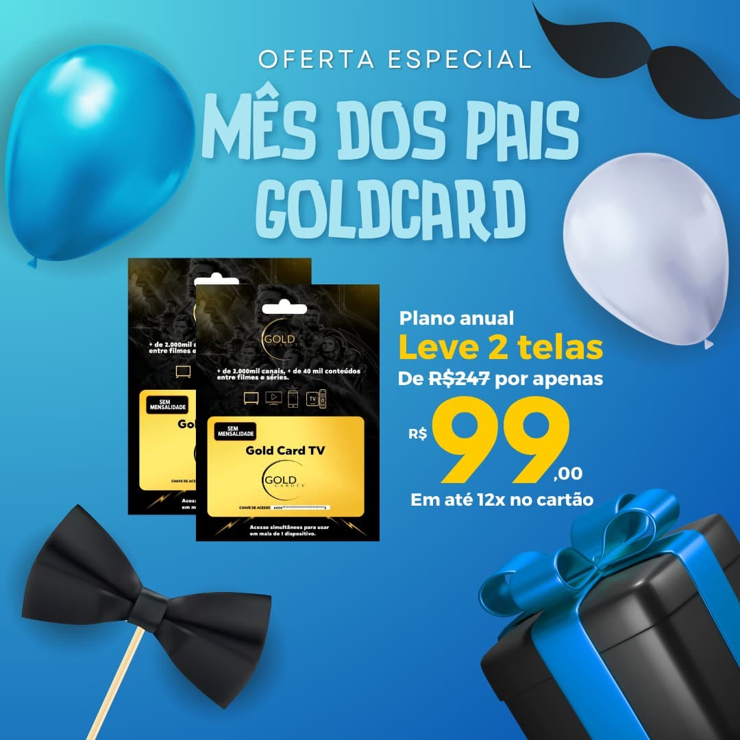 Presente especial para o Dia dos Pais