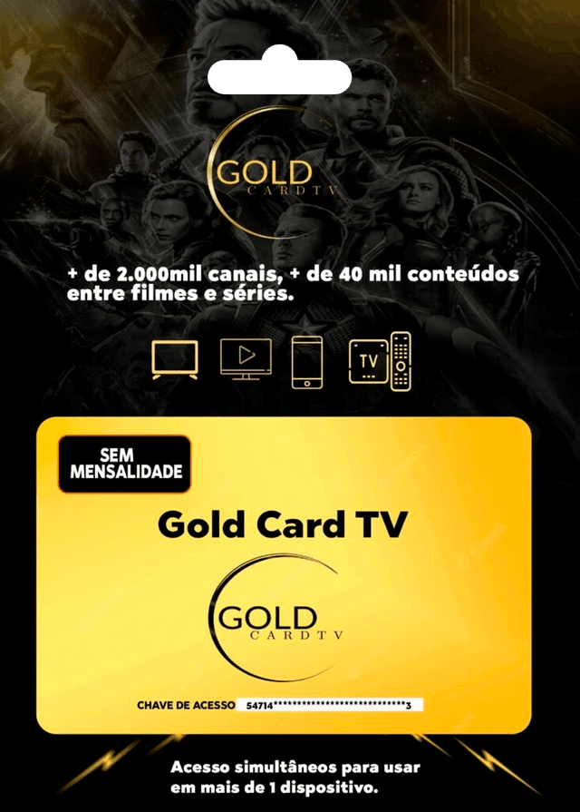 Gold Card TV para Palmas